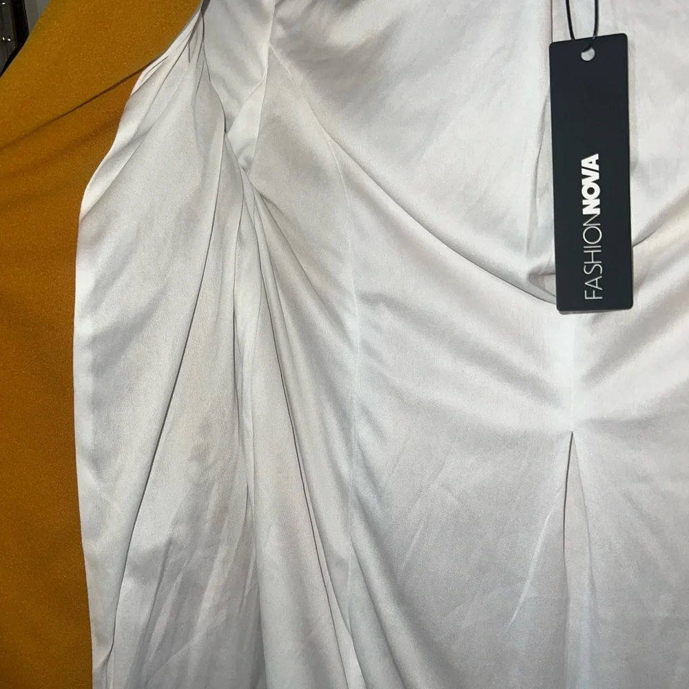 NWT Fashion Nova Mustard Blazer - Picture 3 of 4